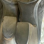 Paul Green  Boots Woman’s Rider Ankle Bootie Black Leather Round Toe Cone Heels Photo 8