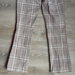 Anthropologie Mother insider Plaid Kick Flare Cropped Pants Size 24 Photo 11