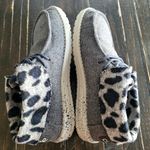 Hey Dude  BRITT Gray Cheetah Print Lining Shoes Women's Size 8 Photo 3