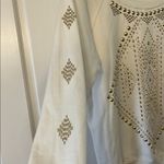 Hot & Delicious White Studded Women's Top Photo 4