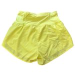 Love Tree  Yellow Neon Woven Solid Inner Brief Back Pocket Shorts Size Small Photo 1