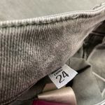 Ecru The La Cienega Stovepipe Jean Size 24 Olive Green Frayed Hem High Rise Photo 5