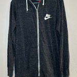Nike  Charcoal Gray Full-Zip Hoodie Jacket women’s xl workout casual Athleisure Photo 0