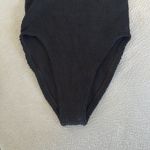 HUNZA G DOLLY STRAPLESS SEERSUCKER ONE PIECE SWIMSUIT, BRAND NEW, $255 Black Size undefined Photo 6