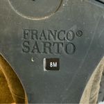 Franco Sarto Grey Brown Suede Wedge Mules Photo 6