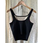 Longitude Women's Square Neckline Built In Bra Stripe Swimsuit Tankini Top 8 Photo 1