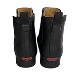 Chooka delridge Black Rubber rain ankle Boots casual neutral workwear Photo 2