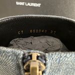 Saint Laurent Yves Lou Zip Bootie Photo 4