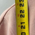Pilcro Mixed Rib Sweatshirt Size Medium. Neutral Pink, Casual, School Boho Pink Photo 8