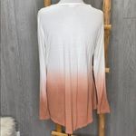 Clover + Scout  Dip Dye Boho Lace Eyelet Blouse Medium Photo 4