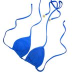 Luli Fama Luli‎ Fama Blue Bikini Top Photo 0