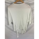 Ted Baker  Lisobel Drape Short Sleeve Blouse Size 2  / 4-6 Photo 7