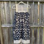 Julia Jordan  Black Tan Mesh Printed Dress | 8 Photo 2