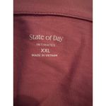 Brand New State of Day Women's Size 2XL XXL Berry Breeze Pink 2 Piece Pajama Set Photo 4