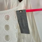 Anthropologie VINEET BAHL Dress SZ Petite Medium NWT Eyelet Halter Bridal White Photo 7