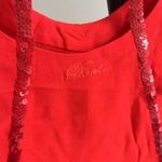 Diesel NWOT  Women's Knee length Dress L Sequin Red Tank Dress Photo 7