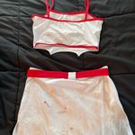 bloody nurse costume White Photo 2