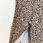 Reformation  Bates Leopard Midi‎ Dress in Brown Tan Party Vacation Resort Size 2 Photo 5