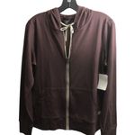 Vuori Womens Halo Performance 2.0 Athletic Hoodie Ruby Heather Red Small New Photo 0