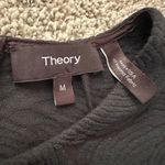 Theory  black peplum sleeveless top size M Photo 6