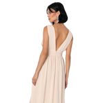 Lulus Heavenly Hues Cream Maxi Dress NWT Photo 1