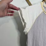 Free People We The Free Block It a baby Raglan Tee Ribbed Grey Small Photo 10