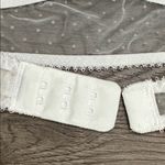 For Love & Lemons Evie Daisy Triangle Bralette Bridal White Size Small Photo 6
