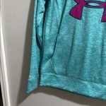 Under Armour cold gear storm Teal Hoodie with Purple Logo Photo 4