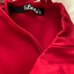 Lulus LULU’S CAN’T CAGE ME RED DRESS Photo 5