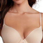 Lily Of France Your Perfect Lift Convertible T-Shirt Bra Beige 34D Photo 0