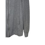 Torrid Women Jacket Bomber Full-Zip Stretch Long Sleeve V-Neck Pocket Gray Sz. 1 Photo 1