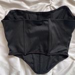 SheIn Black Corset Top Photo 2