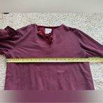 Coldwater Creek Vintage  Burgundy 2 Pc Track/Lounge Set Size Medium loungewear Photo 2