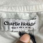 Charlie Holiday Womens Love Regular Tee Crew Neck Comfort Basic T Shirt SZ S Photo 6