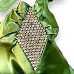 Jessica McClintock Vintage for Gunne Sax Satin Y2K Halter Top Photo 1