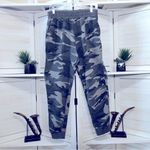 Splendid  Army Camouflage High Rise Jogger Pants Size Small Photo 1