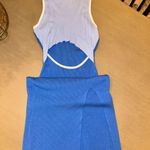 Amazon Cutout Crew Neck Sleeveless Ribbed Bodycon Midi Dress Photo 2