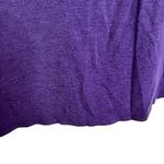 Athleta Deep Purple Soft Comfy Dress, Size Small Tall. Ruched Arms Photo 2