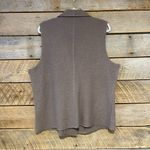 Norm Thompson Women’s XL 100% Wool Sweater Collared Knit Brown Lightweight Photo 1