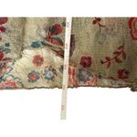 Preswick & Moore Women’s Large V Neck Floral Crochet Lace Layered Ruffle Top Photo 2