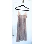 Shero Ellis Rose Gold Midi Dress Size M Photo 3