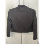 Soho Apparel Black Moto Jacket Size M Lightweight Cropped Gold Accents B11 Photo 4