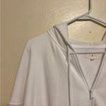 Lou & grey  White Varsity Jacket with Rainbow Cuffs Photo 5