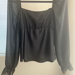 Topshop Black Classy Blouse Photo 2
