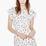 The Kooples The Feather 100% Silk Mini Dress XXS Frenchcore European Runway Photo 0