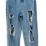 Urban Outfitters BDG High Rise Baggy Jeans Womens Size 30 Light Wash Distressed Photo 0