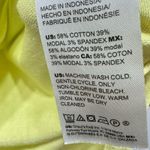 Chico's Chico’s Zenergy Light Yellow Terry Knit Tunic Length Leisurewear Top Size 1/Med Photo 8