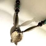 Southwestern Eagle turquoise pendant necklace Silver Photo 8