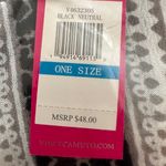 Vince Camuto NWT Tropical Bloom Ruana Black Neutral Photo 3