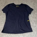 FIGS  grey scrub top size large Photo 0